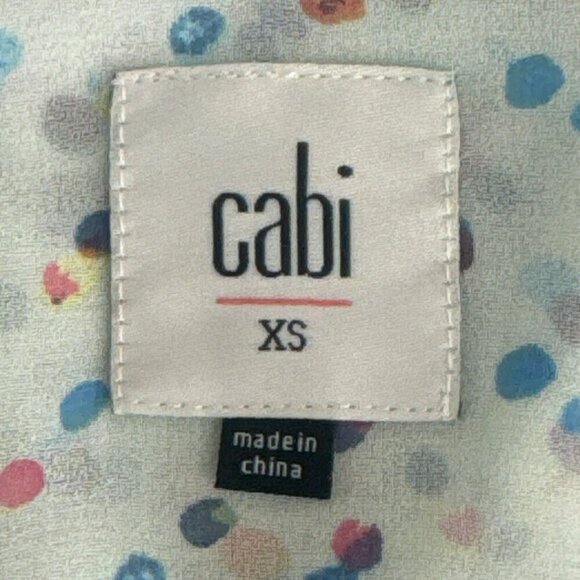 CABI Confetti Polka Dot Tank Cami Sz XS #5231 NWOT - Picture 4 of 5